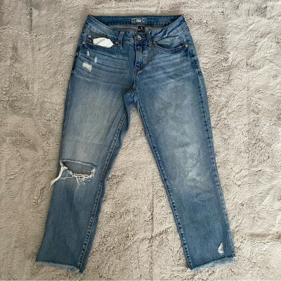 Rewash Light Blue Denim Ripped Jeans size 5 - Picture 2 of 4